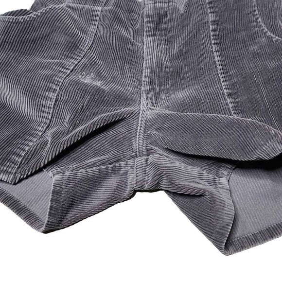 Vintage OP Dogtown grey drop pocket corduroy 4.5" shorts - Picture 5 of 6